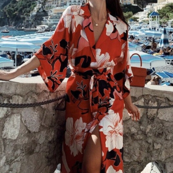 Zara Dresses & Skirts - Zara kimono dress